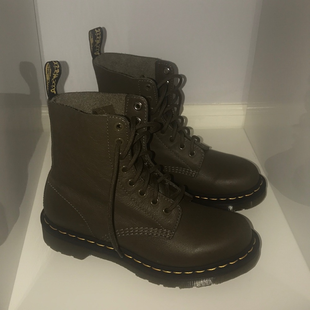 Olive Green Dr. Martens